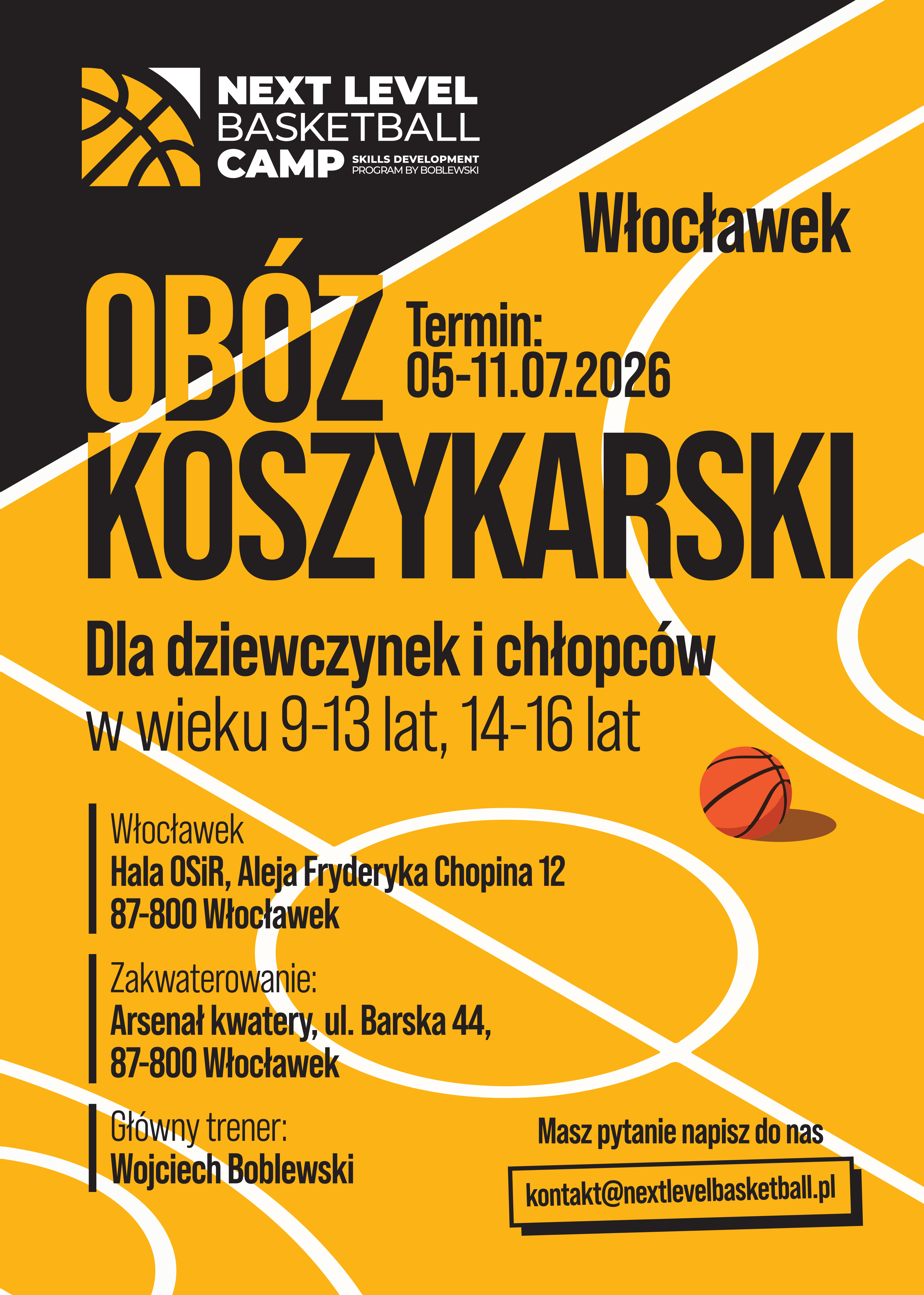Obóz Koszykarski Włocławek